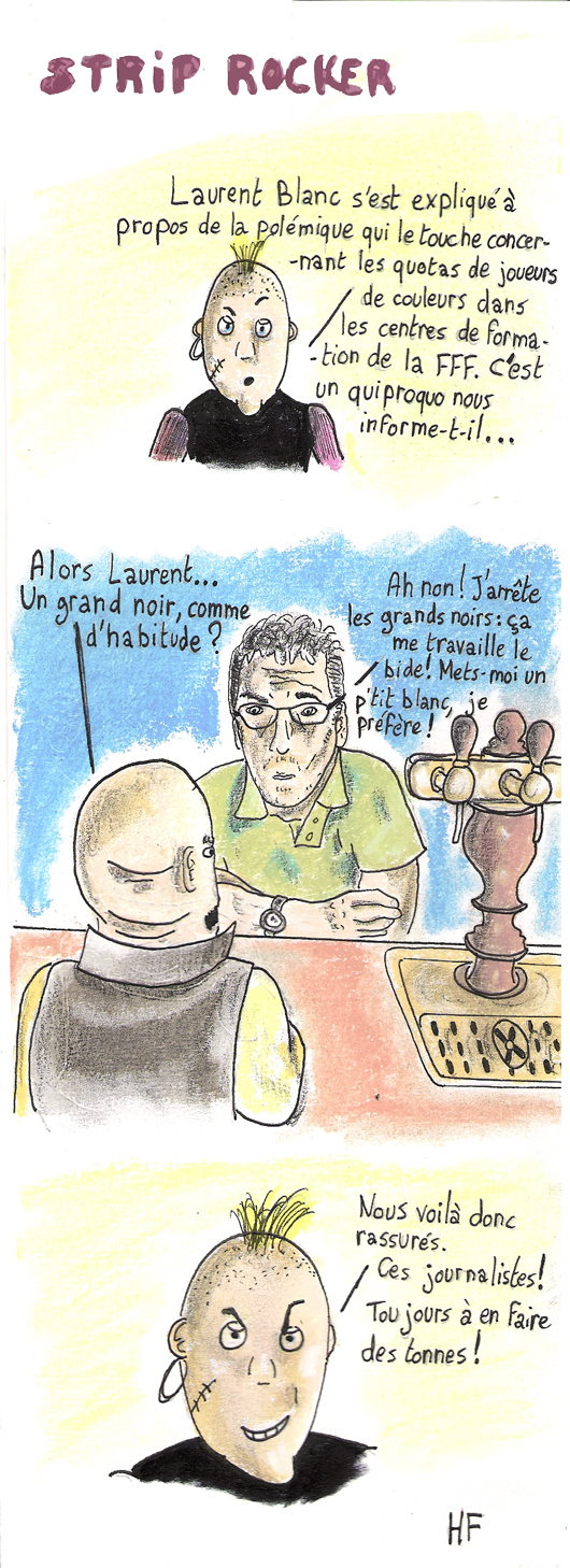 Laurent Blanc s'est expliqué sur la polémique qui le touche concernant les quotas de joueurs de couleurs dans les centres de formation FFF. C'est un quiproquo nous informe-t-il...