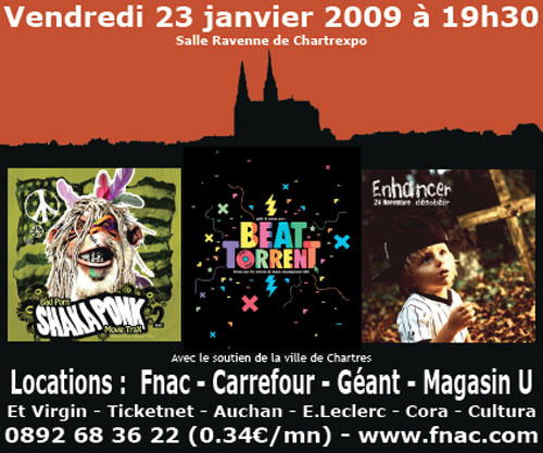 Chartexplose Shakaponk Beat Torrent Enhancer places gratuites