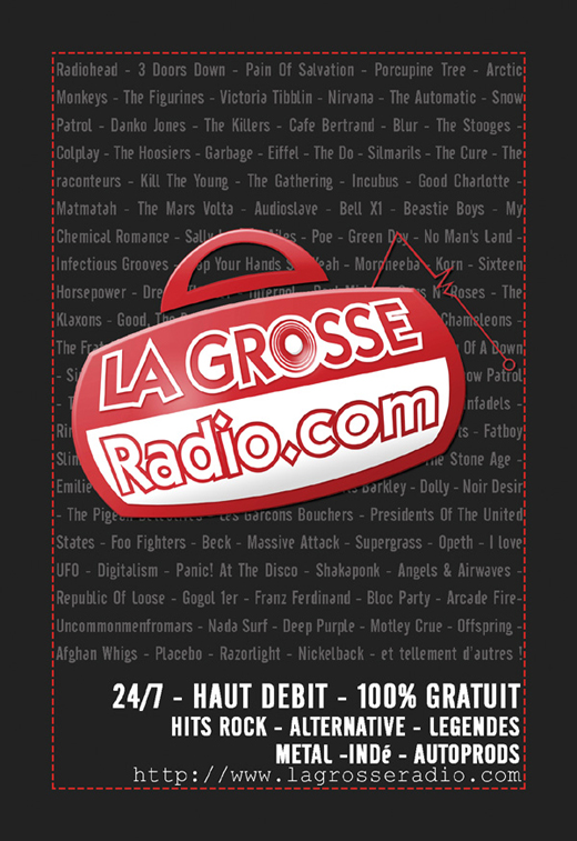 Flyer rock de la Grosse Radio