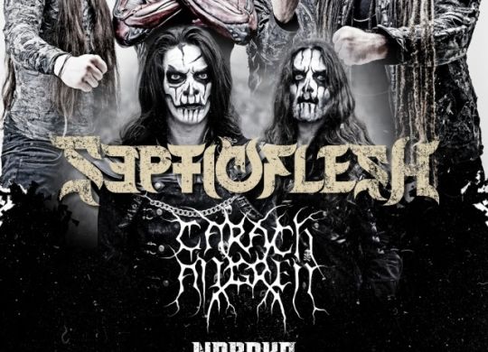 Affiche de la tournée de Septicflesh
