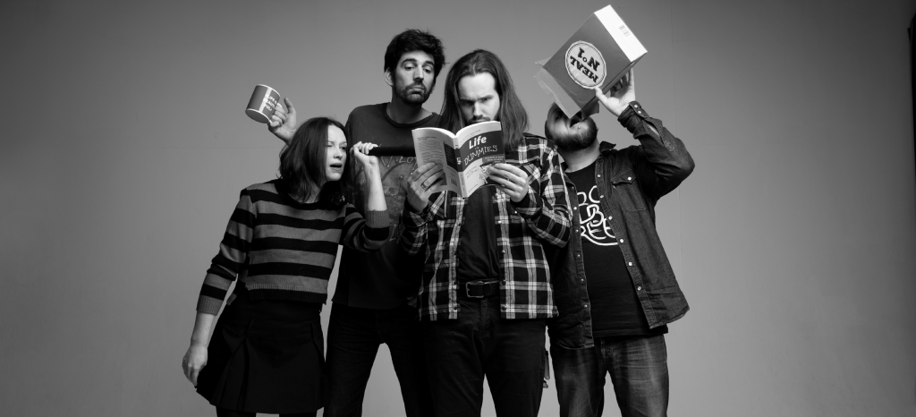 StubbornTrees quatuor noir et blanc