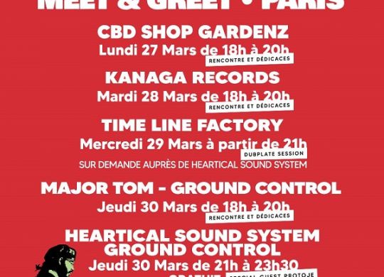 Protoje-rencontres et showcases à Paris