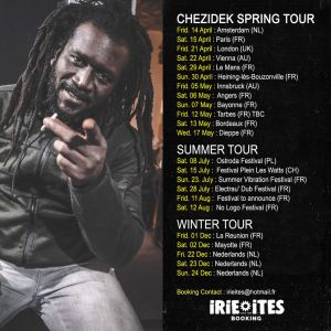 Tournée Chezidek & Irie Ites