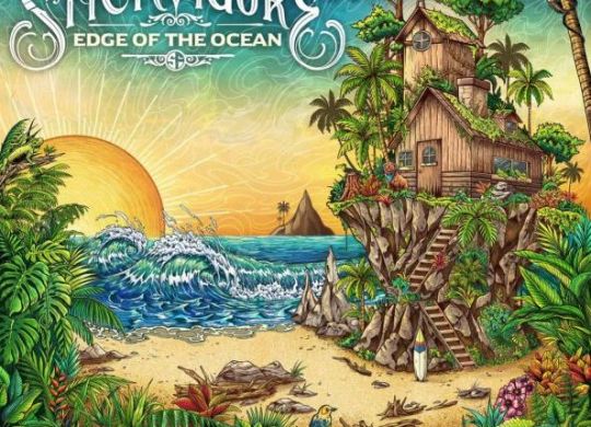 Stick Figure Edge Of The Ocean