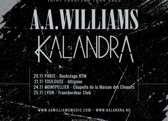 A.A. Williams Kalandra 2023 tournée