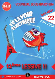 Grande lessive à Vouneuil (86) le 22 juin 2024