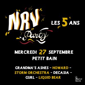 Les 5 ans de NRV Promotion à Petit Bain (27/09/2023)