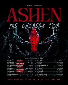 Ashen et Revnoir : 7 concerts en France en mars 2026