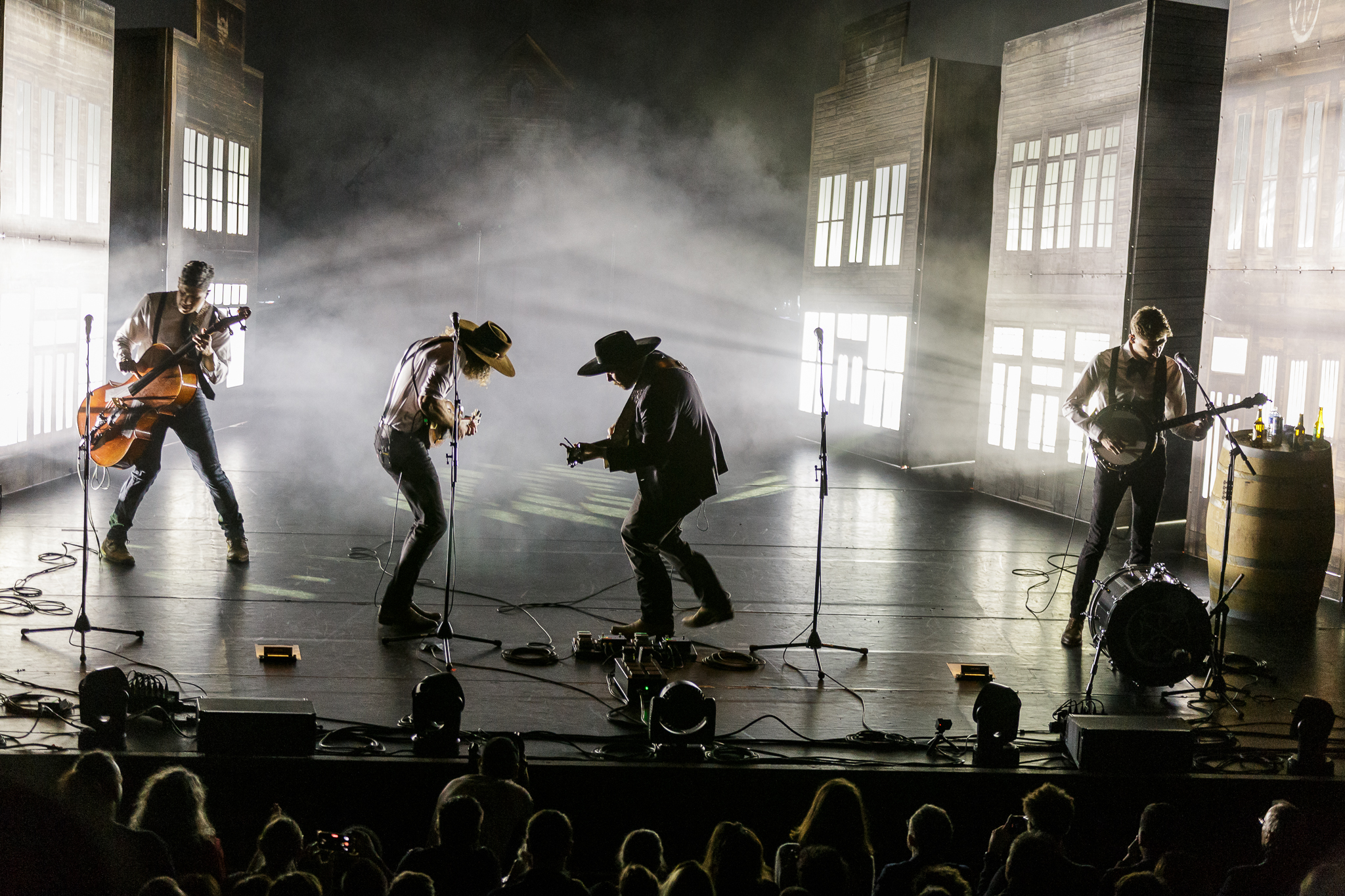 The Dead South (+Benjamin Dakota Rogers) à l’Olympia, 10/03/2026